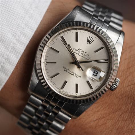 rolex datejust reference 1600|rolex datejust 16234 production years.